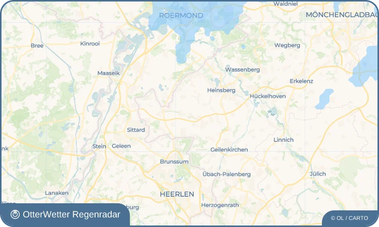 Widget-Vorschau für Langbroich Wetter-Widget-Vorschau mit Vorhersagedaten für Langbroich