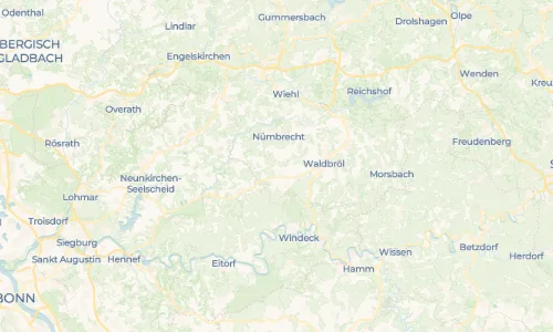 Regenradar Vorschaubild - Aktuelle Niederschläge in Langenbach und Umgebung