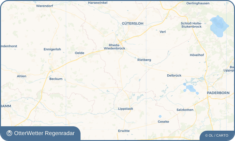 Widget-Vorschau für Langenberg Wetter-Widget-Vorschau mit Vorhersagedaten für Langenberg