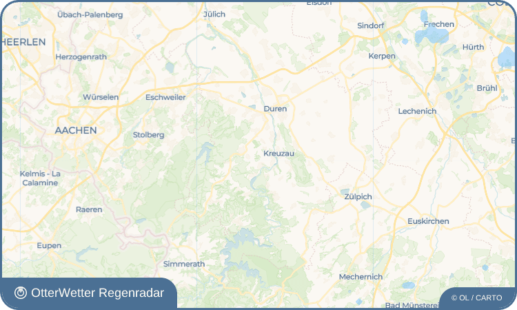 Widget-Vorschau für Langenbroich Wetter-Widget-Vorschau mit Vorhersagedaten für Langenbroich