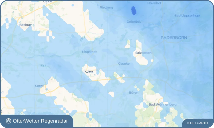 Widget-Vorschau für Langeneicke Wetter-Widget-Vorschau mit Vorhersagedaten für Langeneicke