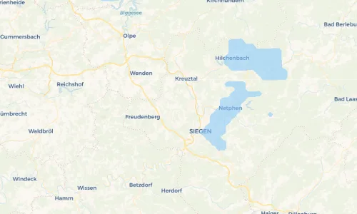 Regenradar Vorschaubild - Aktuelle Niederschläge in Langenholdinghausen und Umgebung