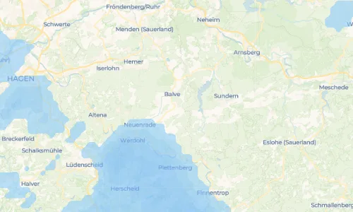 Regenradar Vorschaubild - Aktuelle Niederschläge in Langenholthausen und Umgebung
