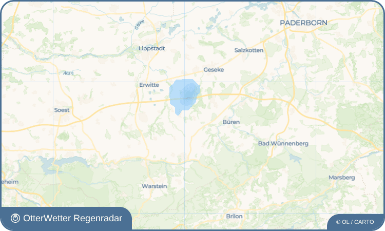 OtterWetter Regenradar-Widget Langenstraße