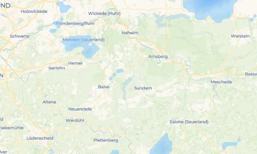 Regenradar Vorschaubild - Aktuelle Niederschläge in Langscheid und Umgebung