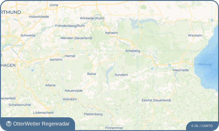 OtterWetter Regenradar-Widget Langscheid