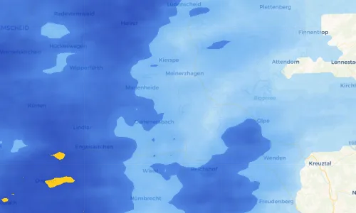 Regenradar Vorschaubild - Aktuelle Niederschläge in Lantenbach und Umgebung