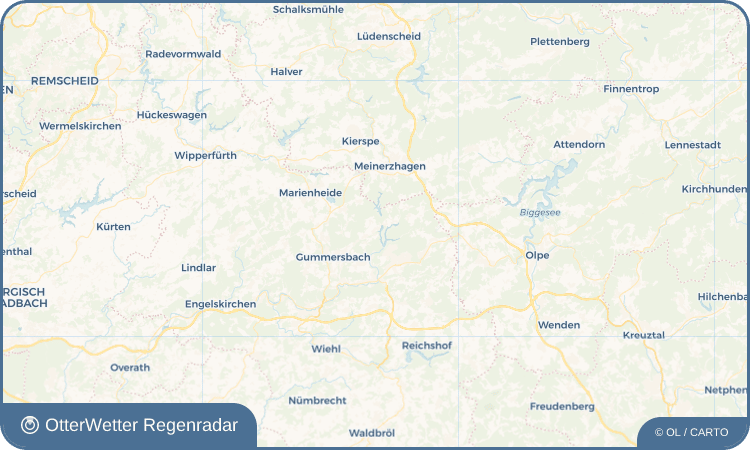OtterWetter Regenradar-Widget Lantenbach