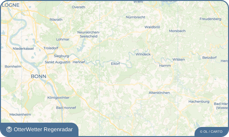 OtterWetter Regenradar-Widget Lascheid