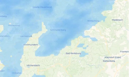 Regenradar-Vorschau: aktuelle Niederschläge in Latrop und Umgebung