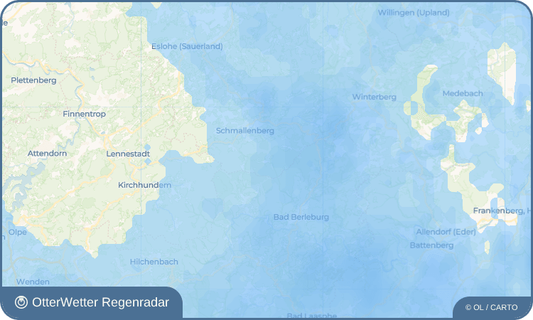 OtterWetter Regenradar-Widget Latrop