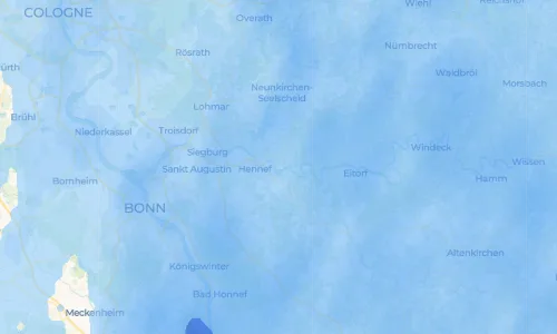 Regenradar Vorschaubild - Aktuelle Niederschläge in Lauthausen und Umgebung