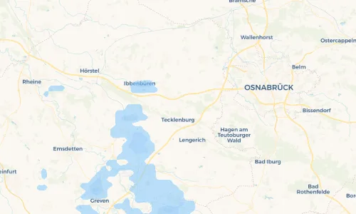 Regenradar-Vorschau: aktuelle Niederschläge in Ledde und Umgebung