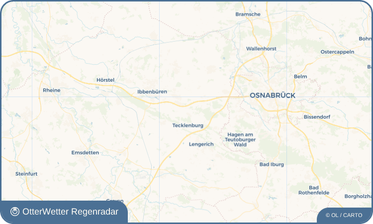 OtterWetter Regenradar-Widget Ledde