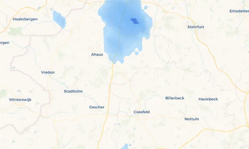 Regenradar Vorschaubild - Aktuelle Niederschläge in Legden und Umgebung