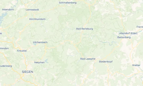 Regenradar Vorschaubild - Aktuelle Niederschläge in Leimstruth und Umgebung