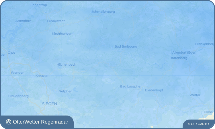 OtterWetter Regenradar-Widget Leimstruth