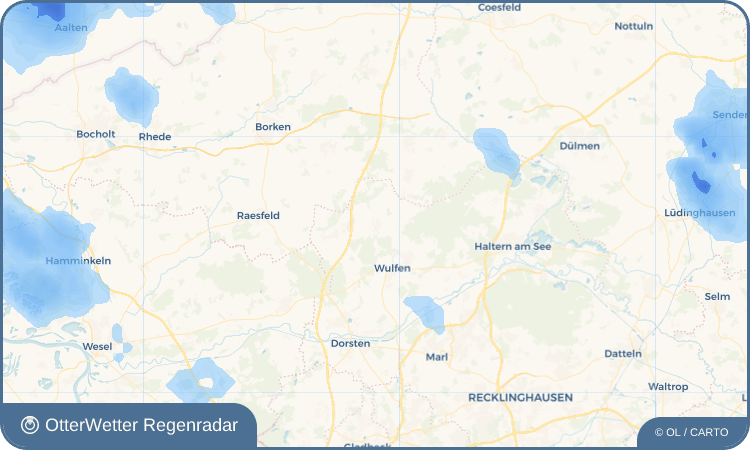 OtterWetter Regenradar-Widget Lembeck