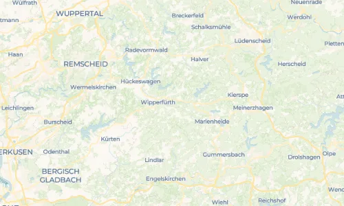 Regenradar Vorschaubild - Aktuelle Niederschläge in Lendringhausen und Umgebung