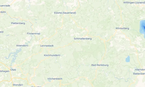 Regenradar Lenne: aktuelle Niederschläge in Lenne und Umgebung, Stand 17. Oktober 2026 um 16:45 Uhr