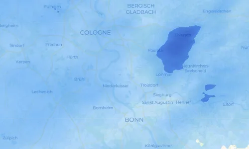 Regenradar-Vorschau: aktuelle Niederschläge in Libur und Umgebung