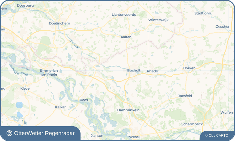 OtterWetter Regenradar-Widget Liedern