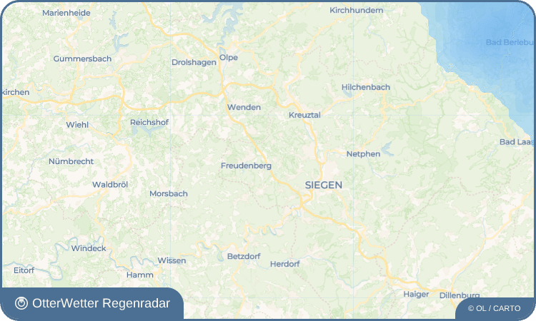 OtterWetter Regenradar-Widget Lindenberg