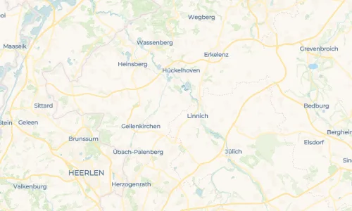 Regenradar Vorschaubild - Aktuelle Niederschläge in Lindern und Umgebung