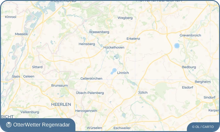Wetter-Widget-Vorschau mit Vorhersagedaten für Lindern