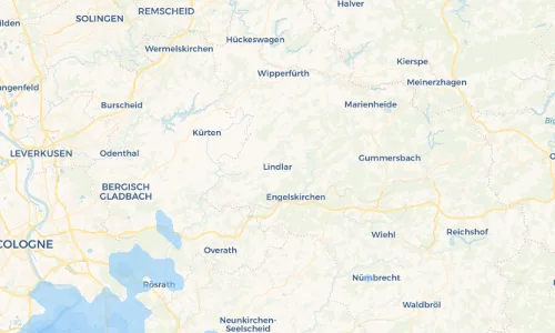 Regenradar Vorschaubild - Aktuelle Niederschläge in Lindlar und Umgebung