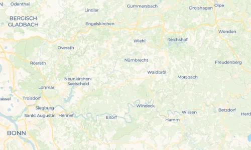 Regenradar Vorschaubild - Aktuelle Niederschläge in Lindscheid und Umgebung