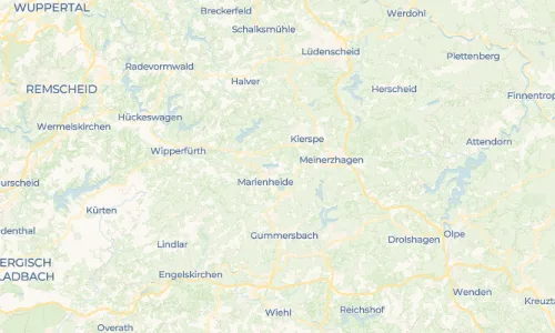 Regenradar Linge: aktuelle Niederschläge in Linge und Umgebung, Stand 24. Oktober 2026 um 1:45 Uhr
