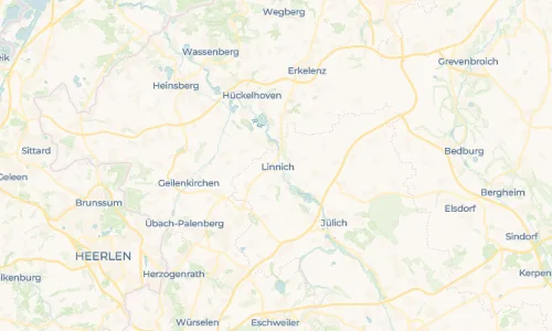 Regenradar Vorschaubild - Aktuelle Niederschläge in Linnich und Umgebung