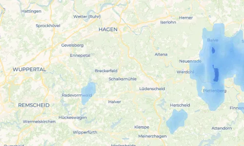 Regenradar Vorschaubild - Aktuelle Niederschläge in Linscheid und Umgebung