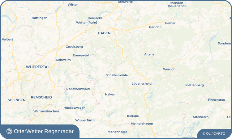 OtterWetter Regenradar-Widget Linscheid