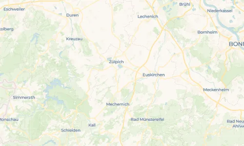 Regenradar Vorschaubild - Aktuelle Niederschläge in Linzenich und Umgebung