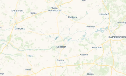 Regenradar Vorschaubild - Aktuelle Niederschläge in Lipperbruch und Umgebung