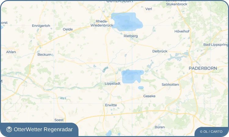 Widget-Vorschau für Lipperbruch Wetter-Widget-Vorschau mit Vorhersagedaten für Lipperbruch