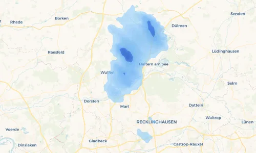 Regenradar Vorschaubild - Aktuelle Niederschläge in Lippramsdorf und Umgebung