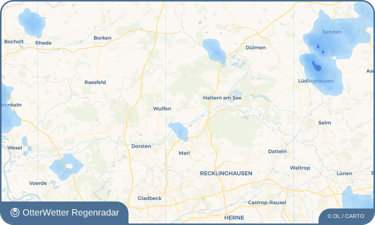 OtterWetter Regenradar-Widget Lippramsdorf
