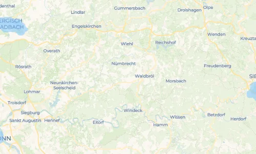 Regenradar Loch: aktuelle Niederschläge in Loch und Umgebung, Stand 23. Oktober 2026 um 23:45 Uhr