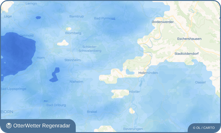 OtterWetter Regenradar-Widget Löwendorf