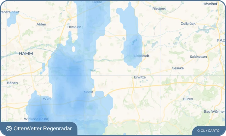 Wetter-Widget-Vorschau mit Vorhersagedaten für Lohe