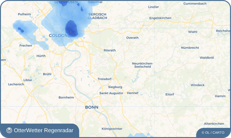 Widget-Vorschau für Lohmar Wetter-Widget-Vorschau mit Vorhersagedaten für Lohmar