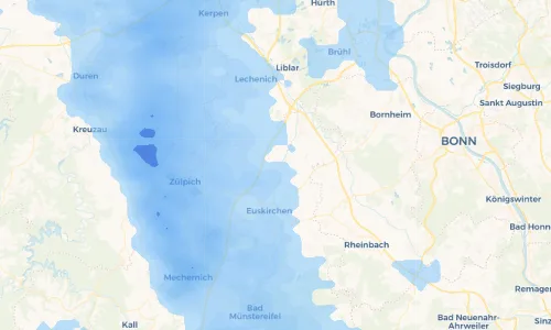 Regenradar Vorschaubild - Aktuelle Niederschläge in Lommersum und Umgebung