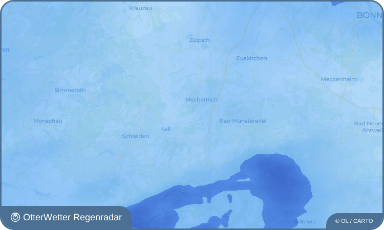 OtterWetter Regenradar-Widget Lorbach