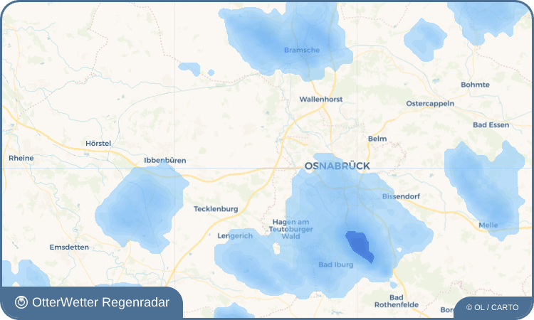 OtterWetter Regenradar-Widget Lotte