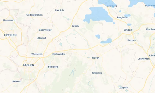 Regenradar Vorschaubild - Aktuelle Niederschläge in Lucherberg und Umgebung