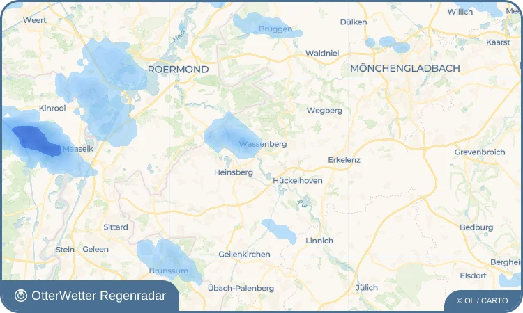 Wetter-Widget-Vorschau mit Vorhersagedaten für Luchtenberg