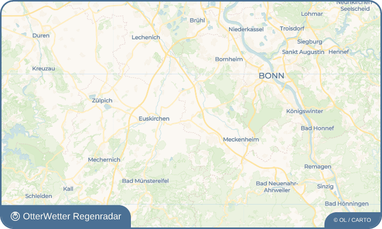 OtterWetter Regenradar-Widget Ludendorf